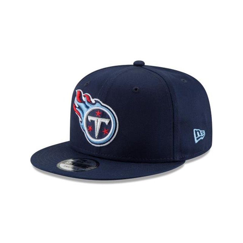 NFL Tennessee Titans Basic 9Fifty Snapback (YUX1280) - Blue New Era Caps